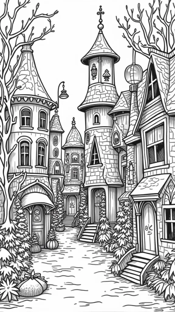 whoville coloring page